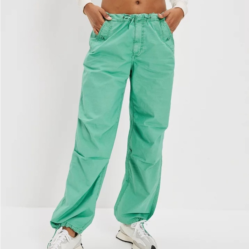 American Eagle Green Casual Pants